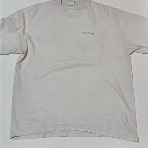 Supreme “F*** You” White Tee